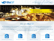 Tablet Screenshot of bluesp.co.za